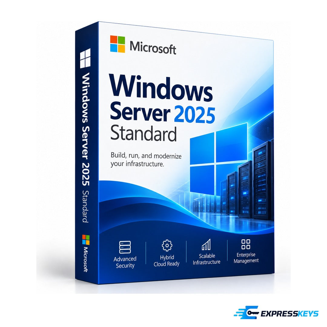 Windows Server 2025 Standard installation and activation guide