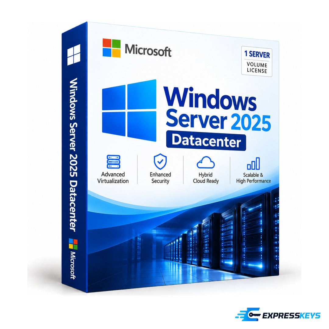Windows Server 2025 Datacenter core add-on – Express Keys