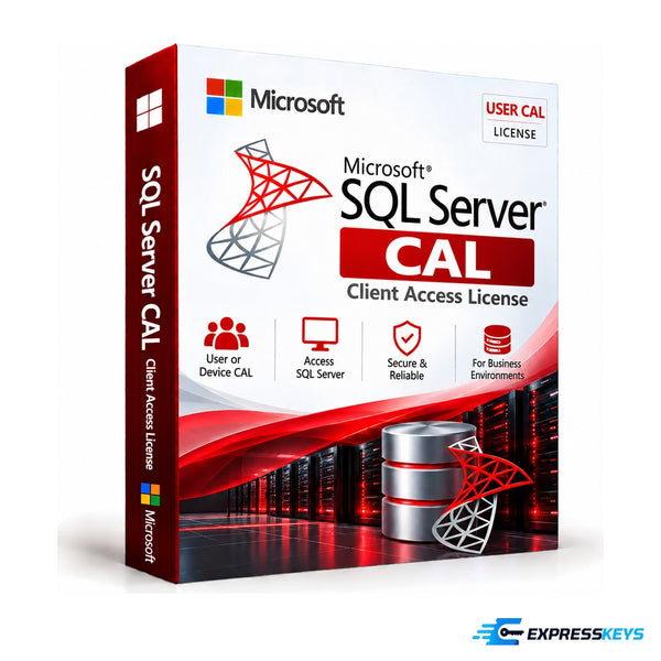 Microsoft SQL Server 2019 User CAL – Express Keys