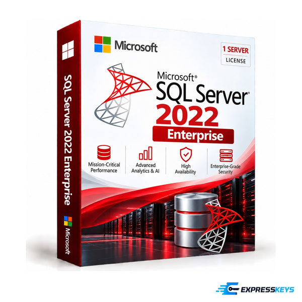 Microsoft SQL Server 2022 Enterprise – Express Keys