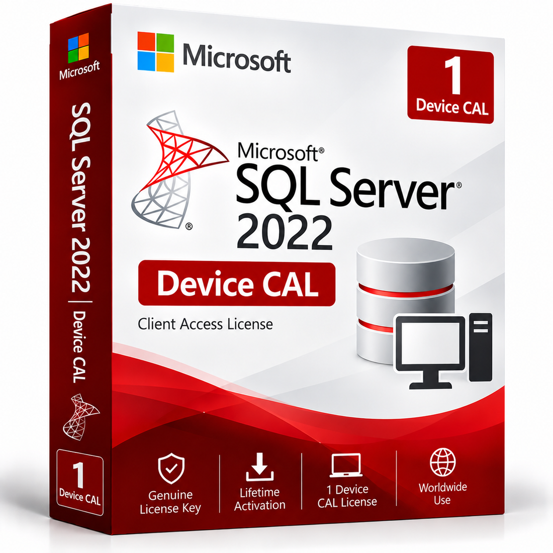Microsoft SQL Server 2022 Device CAL box