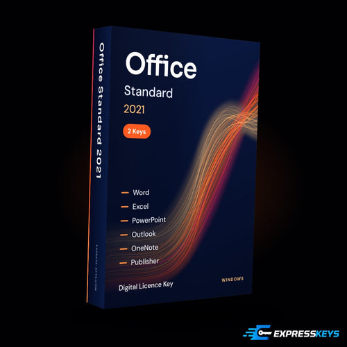 Office 2021 Standard (2 Keys) digital licence – Express Keys