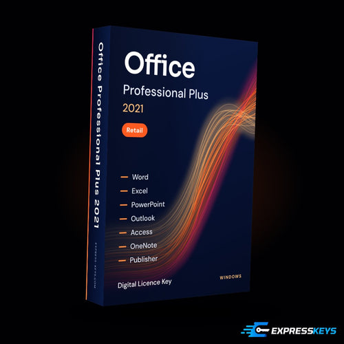 Office 2021 Pro Plus Retail digital licence – Express Keys