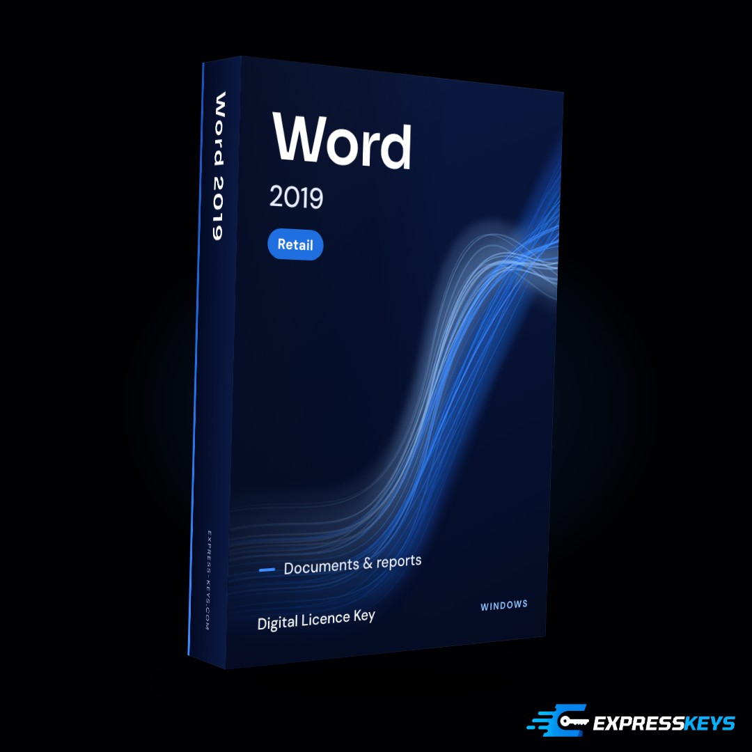 Word 2019 Retail Key digital licence – Express Keys